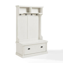 Load image into Gallery viewer, Seaside Hall Tree Distressed White
