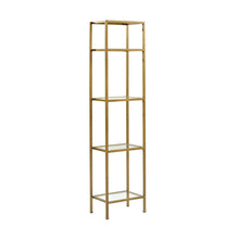 Load image into Gallery viewer, Aimee Narrow Etagere Soft Gold
