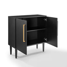 Load image into Gallery viewer, Everett Accent Cabinet Matte Black
