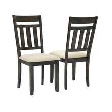 Load image into Gallery viewer, Hayden 2Pc Slat Back Dining Chair Set Slate - 2 Slat Back Chairs
