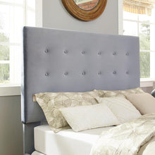 Load image into Gallery viewer, Reston Upholstered King/Cal King Headboard Shale
