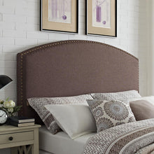 Load image into Gallery viewer, Cassie Upholstered King/Cal King Headboard Bourbon
