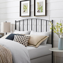 Load image into Gallery viewer, Whitney Queen Headboard And Footboard Black

