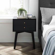 Load image into Gallery viewer, Landon Night Stand Matte Black
