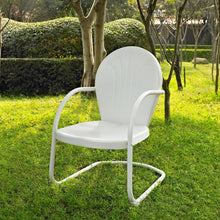 Load image into Gallery viewer, Griffith Outdoor Metal Armchair White Gloss
