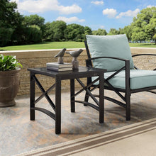 Load image into Gallery viewer, Kaplan Outdoor Metal Side Table Oil Rubbed Bronze
