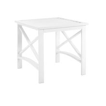 Load image into Gallery viewer, Kaplan Outdoor Metal Side Table White
