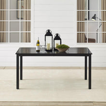 Load image into Gallery viewer, Kaplan Outdoor Metal Dining Table Oil Rubbed Bronze
