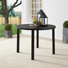 Load image into Gallery viewer, Kaplan 42&quot; Round Outdoor Metal Dining Table Oil Rubbed Bronze
