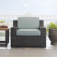 Load image into Gallery viewer, Beaufort Outdoor Wicker Armchair Mist/Brown

