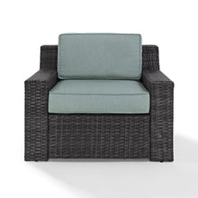 Load image into Gallery viewer, Beaufort Outdoor Wicker Armchair Mist/Brown
