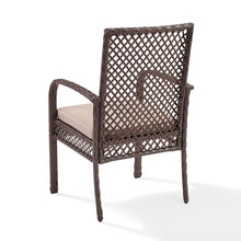 Load image into Gallery viewer, Tribeca 4Pc Outdoor Wicker Dining Chair Set Sand/Driftwood - 4 Chairs
