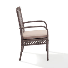 Load image into Gallery viewer, Tribeca 4Pc Outdoor Wicker Dining Chair Set Sand/Driftwood - 4 Chairs

