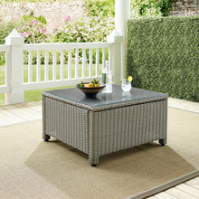 Load image into Gallery viewer, Bradenton Outdoor Wicker Sectional Coffee Table Gray
