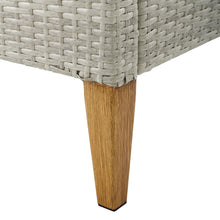 Load image into Gallery viewer, Capella Outdoor Wicker Side Table Gray/Acorn
