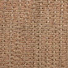 Load image into Gallery viewer, Juniper 2Pc Outdoor Wicker Conversation Set Creme/Natural - Loveseat &amp; Coffee Table
