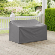 Load image into Gallery viewer, Outdoor Loveseat Furniture Cover Gray
