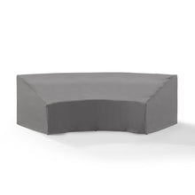 Load image into Gallery viewer, Outdoor Catalina Round Sectional Furniture Cover Gray
