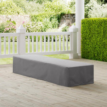 Load image into Gallery viewer, Outdoor Chaise Lounge Furniture Cover Gray
