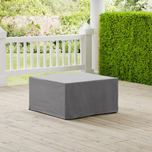Load image into Gallery viewer, Outdoor Square Table And Ottoman Furniture Cover Gray
