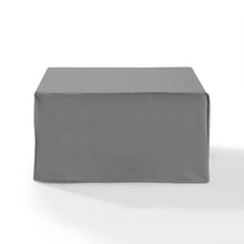 Load image into Gallery viewer, Outdoor Square Table And Ottoman Furniture Cover Gray
