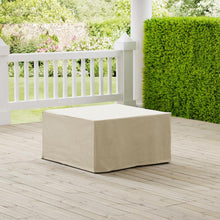 Load image into Gallery viewer, Outdoor Square Table And Ottoman Furniture Cover Tan
