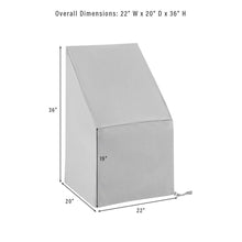 Load image into Gallery viewer, 2Pc Outdoor Dining Side Chair Furniture Cover Set
