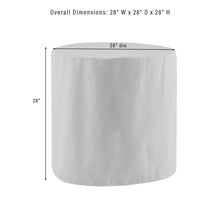 Load image into Gallery viewer, Round Outdoor Bistro Table Furniture Cover
