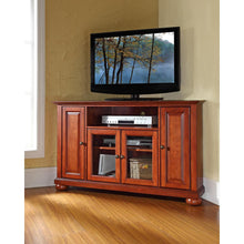 Load image into Gallery viewer, Alexandria 48&quot; Corner Tv Stand Cherry
