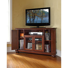 Load image into Gallery viewer, Alexandria 48&quot; Corner Tv Stand Mahogany
