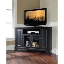 Load image into Gallery viewer, Lafayette 48&quot; Corner Tv Stand Black
