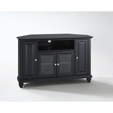 Load image into Gallery viewer, Cambridge 48&quot; Corner Tv Stand Black
