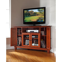 Load image into Gallery viewer, Cambridge 48&quot; Corner Tv Stand Cherry
