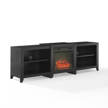 Load image into Gallery viewer, Ronin 69&quot; Low Profile Tv Stand W/Fireplace Black
