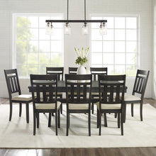 Load image into Gallery viewer, Hayden 9Pc Dining Set Slate - Table &amp; 8 Slat Back Chairs
