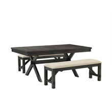Load image into Gallery viewer, Hayden 3Pc Dining Set Slate - Table &amp; 2 Benches
