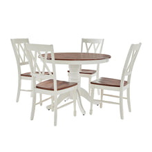 Load image into Gallery viewer, Shelby 5Pc Round Dining Set White - Table, 4 Chairs
