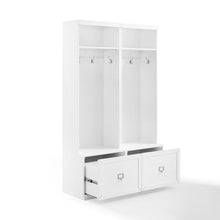 Load image into Gallery viewer, Harper 2Pc Entryway Set White - 2 Hall Trees
