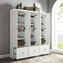 Load image into Gallery viewer, Harper 3Pc Entryway Set White - 3 Pantry Closets
