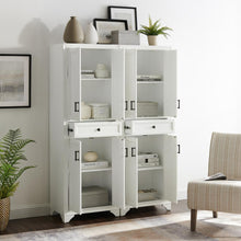Load image into Gallery viewer, Tara 2Pc Pantry Set Distressed White - 2 Pantries
