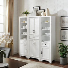 Load image into Gallery viewer, Tara 3Pc Pantry Set Distressed White - Pantry &amp; 2 Linen Cabinets
