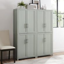 Load image into Gallery viewer, Savannah 2Pc Pantry Set Gray - 2 Pantries

