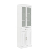 Load image into Gallery viewer, Stanton Glass Door Pantry White
