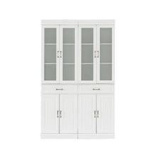 Load image into Gallery viewer, Stanton 2Pc Glass Door Pantry Set White - 2 Pantries
