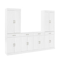 Load image into Gallery viewer, Stanton 3Pc Sideboard And Pantry Set White - Sideboard &amp; 2 Pantries
