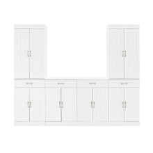 Load image into Gallery viewer, Stanton 3Pc Sideboard And Pantry Set White - Sideboard &amp; 2 Pantries
