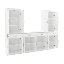 Load image into Gallery viewer, Stanton 3Pc Sideboard And Pantry Set White - Sideboard &amp; 2 Pantries
