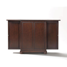 Load image into Gallery viewer, Alexandria Expandable Bar Cabinet Mahogany
