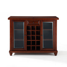 Load image into Gallery viewer, Cambridge Sliding Top Bar Cabinet Mahogany
