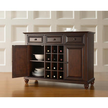 Load image into Gallery viewer, Cambridge Sideboard Cabinet W/Wine Storage Mahogany
